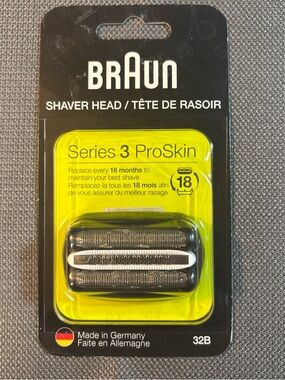 Braun Series 3 ProSkin shaver replacement head (model 32B).